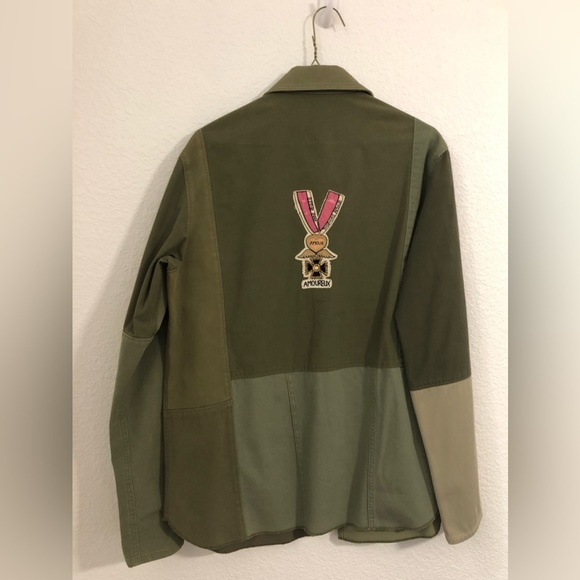 Valentino Embroidered Army Style Jacket - Picture 8 of 16